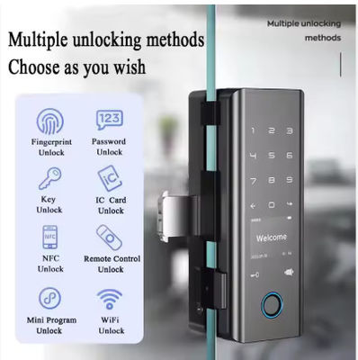 Qleung G9S Tuya Doorbell Card Password Fingerprint Digital Lock Smart Home Door Lock