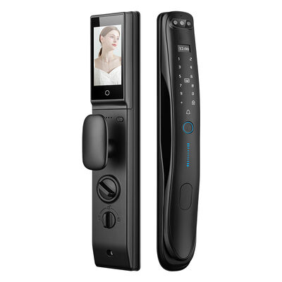 3D Face Recognition Palm Prints Fingerprint Locks Tuya Active Video Calling Password IC Cards Wifi Smart Door Lock