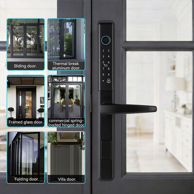 Qleung S609 Slim Lock Waterproof Smart Home Door Lock Tuya door lock