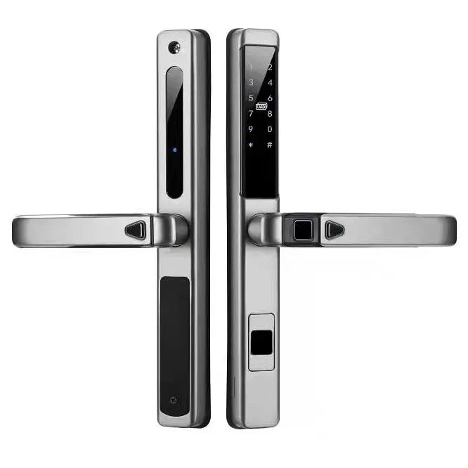 QLEUNG S616 IP65 Waterproof Smart Door Lock with Fingerprint and Tuya App