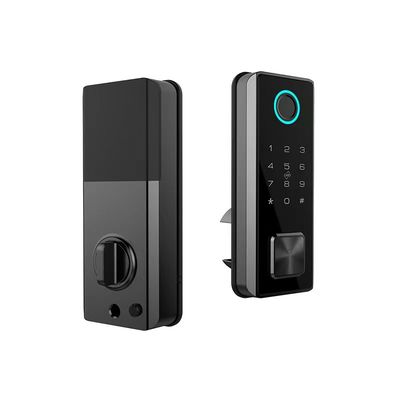 2 ans de garantie Déverrouillez avec TTLOCK TUYA BLE App Carte d'empreintes digitales Mot de passe clé Porte USB