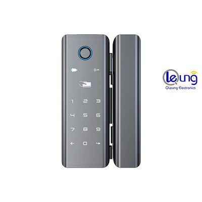 Fermeture de porte en verre numérique mot de passe Carte Fermeture de porte intelligente en alliage d'aluminium
