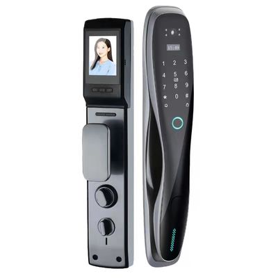 Fermeture de porte entièrement automatique USmart Go App alliage d'aluminium pour appartement