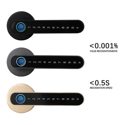 Couleur Fermeture de porte optionnelle Fermetures à domicile intelligentes Tuya BLE App