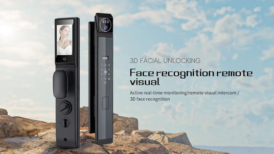 Interphone vidéo 3D, verrouillage automatique pour la sécurité à domicile