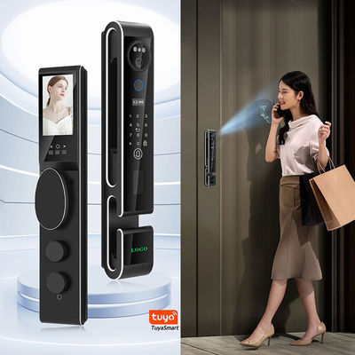 Fermeture de porte 3D face intelligente S666 avec intercom Fermeture de porte de luxe