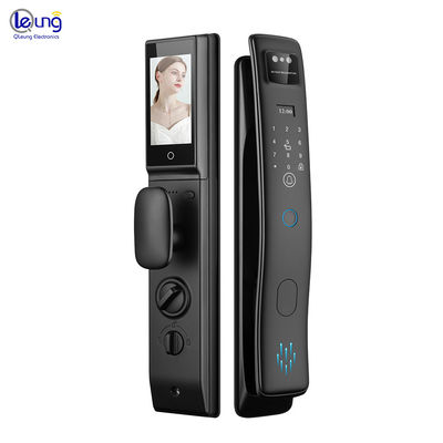 S958max reconnaissance faciale 3D automatique Tuya caméra interphone empreinte digitale Smart Lock