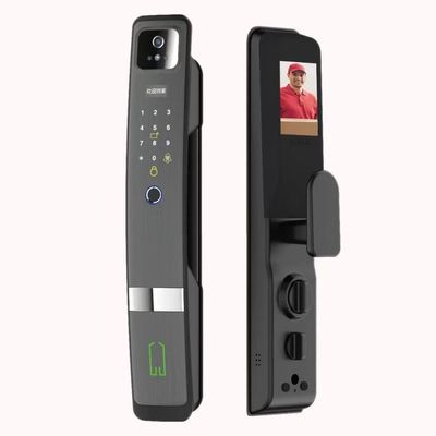 Qleung S924MAX empreinte biométrique avec caméra HD télécommande numérique Smart Door Lock