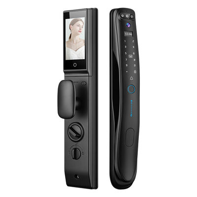 S931 Max Smart Camera Reconnaissance faciale 3D Tuya Interphone vidéo Impression digitale et carte clé Accès à la serrure de porte intelligente