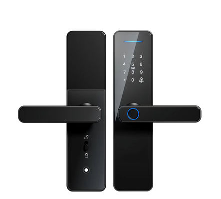 Qleung S811 Fermeture de porte numérique intelligente de haute qualité Tuya Wifi TTlock contrôle à distance Fermeture de porte domestique intelligente
