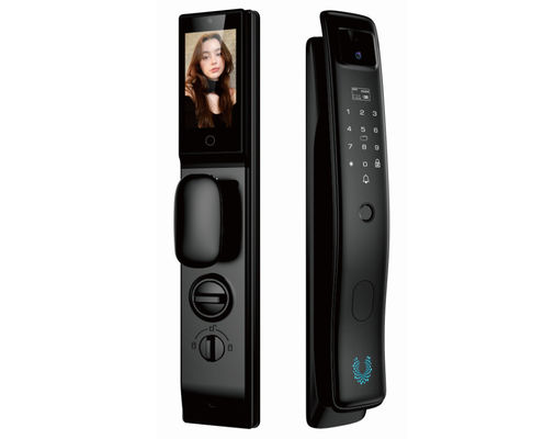 Qleung entièrement automatique 3D Face ID Tuya WIFI APP télécommande d'empreintes digitales de la main de reconnaissance de la carte clé code S958Max Smart Lock