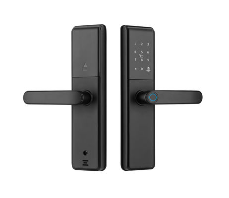 Qleung S851 Smart Door Lock Tuya Wifi Smart Remote Control Impression digitale mot de passe Carte clé pour les hôtels appartements bureaux