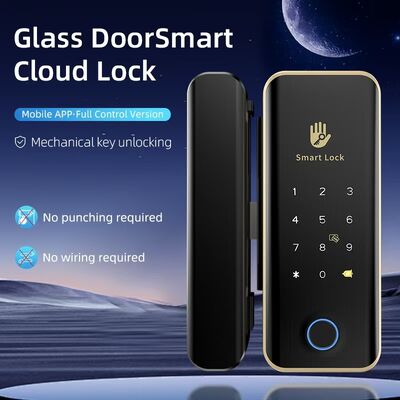 Qleung G11s Smart Tuya verrouillage de porte en verre bureau sécurisé maison facile à installer