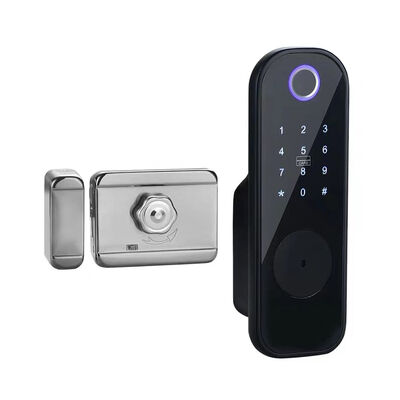 Vente à chaud étanche à l'eau WIFI/TTlock Impression digitale à double face IP65 Impression digitale Mot de passe Carte clé serrures de porte